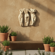 Three Graces Frieze (31 - Inch) Side Angle