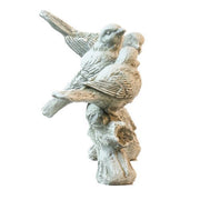 Three Singing Birds Garden Statue (6 - Inch) Different Angle