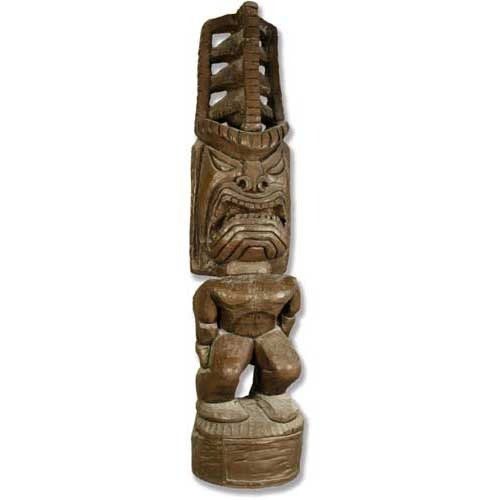 Tiki God Ft Statue (60 - Inch) Side View