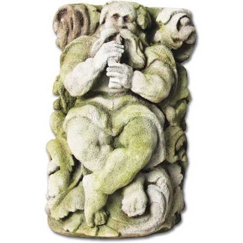 Titan Playing Flute Statue (15 - Inch)