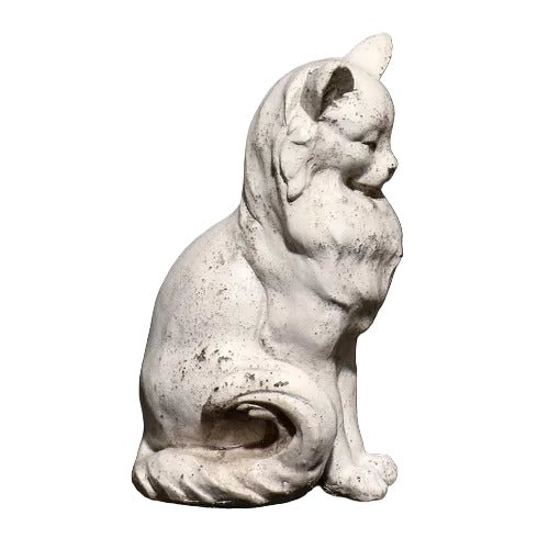 Toad Garden Statue (12 - Inch) Side View