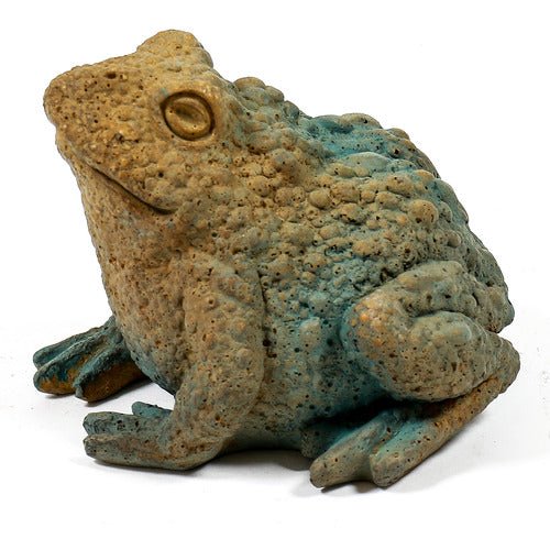 Toad Garden Statue (4.94 - Inch) Side View
