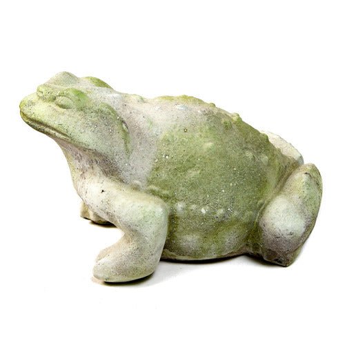 Toad Garden Statue (5 - Inch) Side View