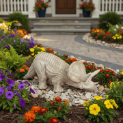 Triceratops Garden Statue (9-Inch)