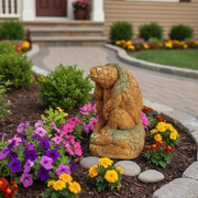 Turtle Garden Statue (12 - Inch) Side Angle