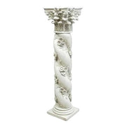 Twisted Rose Pedestal Statue Bf (39 - Inch)