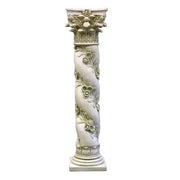 Twisted Rose Pedestal Statue Bf (60 - Inch)