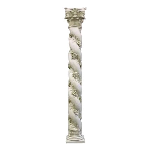 Twisted Rose Pedestal Statue Bf (96 - Inch)