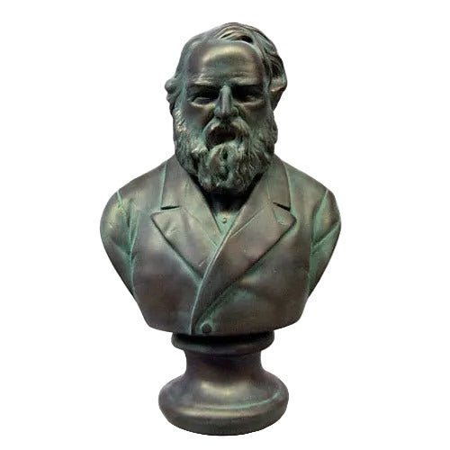 Ulysses S Grant Bust Display Decor (12 - Inch)