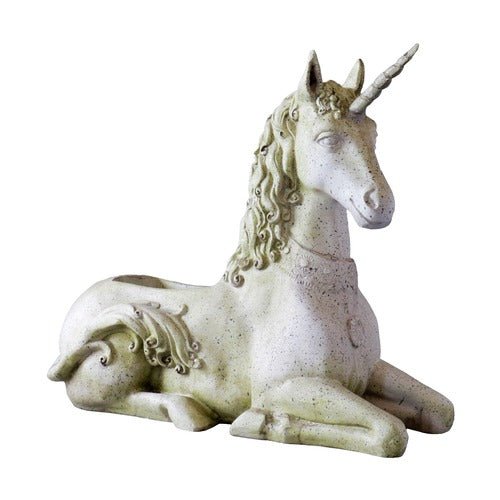 Unicorn Planter Garden Statue (25 - Inch) Side View