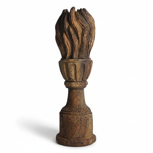 Venetian Flame Outdoor Statue (23 - Inch)