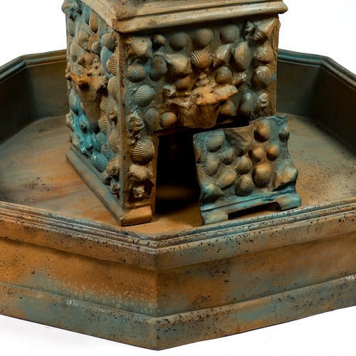 Venetian Garden Fountain (74 - Inch) Different Angle