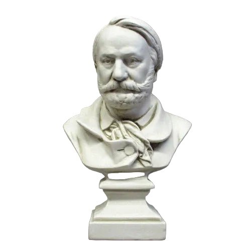 Victor Hugo Bust Display Decor (12 - Inch)
