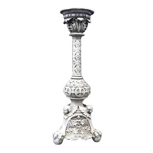 Victorian Candleholder Religious Statue (24 - Inch)