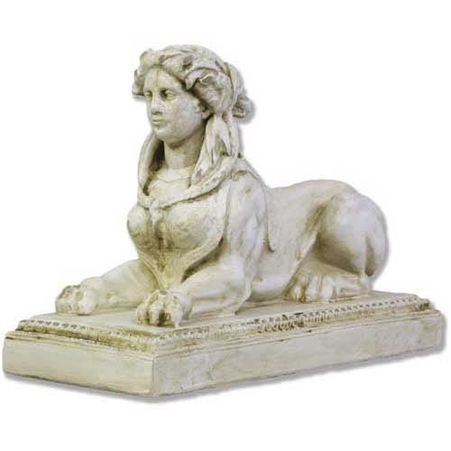 Victorian Nymph Sphinx Statue (7 - Inch)