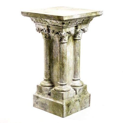 Vitor Pedestal Columns Statue (42 - Inch) Side View