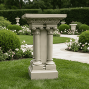 Vitor Pedestal Columns Statue (42-Inch)