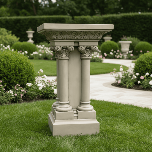 Vitor Pedestal Columns Statue (42-Inch)