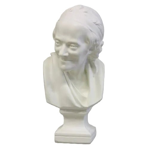Voltaire Bust Display Decor (11-Inch)