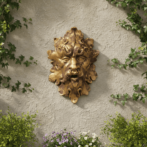 Voyageur Du Monde Wall Relief Statue (7 - Inch) Side Angle
