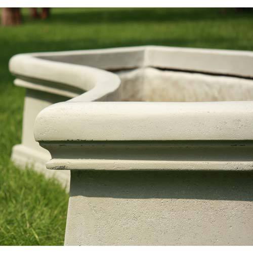 Waldorf Curved Planter Catholic Outdoor (10 - Inch) Side Angle