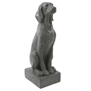 Watchful Dog Garden Statue (29 - Inch) Other Angle