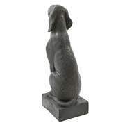 Watchful Dog Garden Statue (29 - Inch) Different Angle