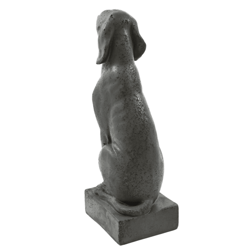 Watchful Dog Garden Statue (29 - Inch) Different Angle