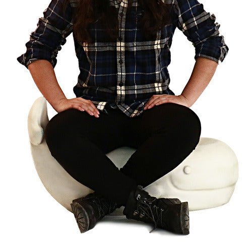 Whale Garden (Bench) (16 - Inch) Side View