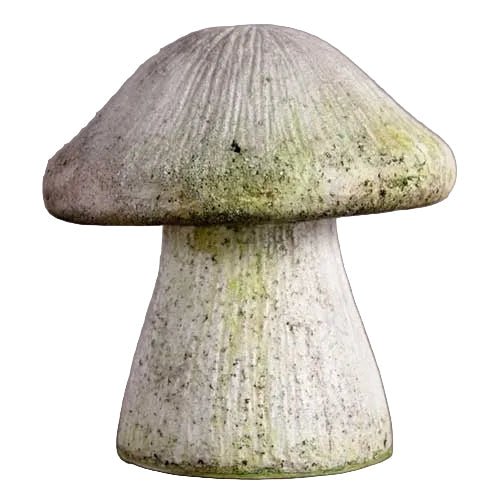 Wild Mushroom Statue (10 - Inch) Side View