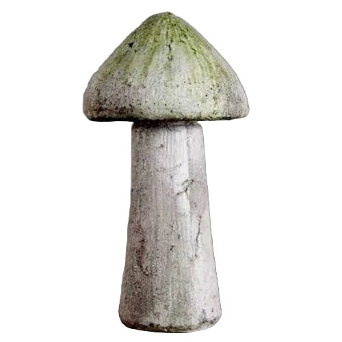 Wild Mushroom Statue (14 - Inch) Side View