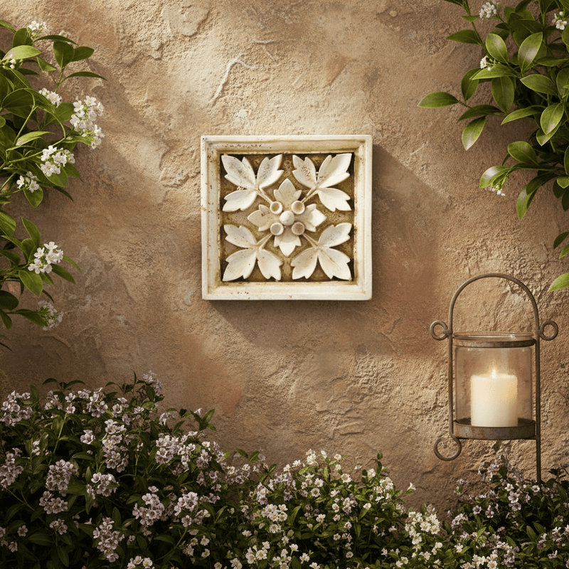 Windsor Garden Plaque (4.0 - Inch) Side Angle