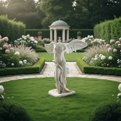 Winged Victory Giant Nike Statue (72 - Inch) Side Angle