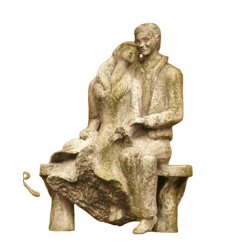 Winter In The Park Statue (15 - Inch)