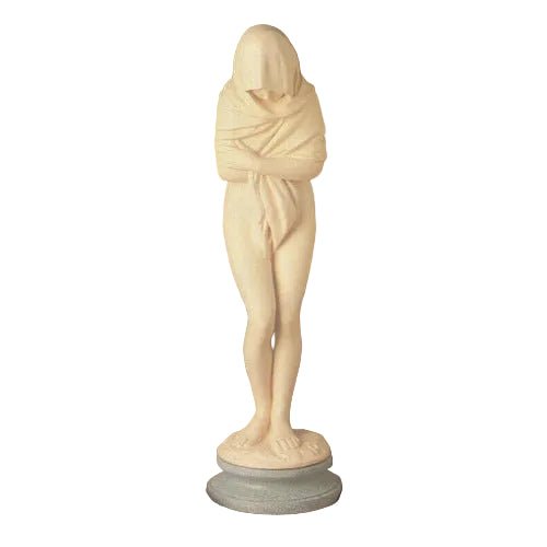 Winter Nude On Base Statue (31 - Inch)