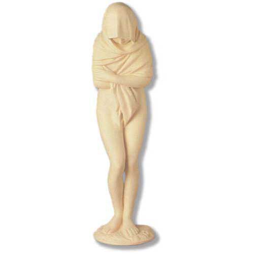 Winter Nude On Base Statue (31 - Inch)