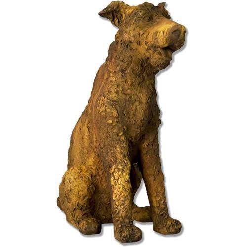 Wire Terrier Dog Garden Statue (23 - Inch)