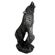 Wolf Garden Statue (37 - Inch) Side View