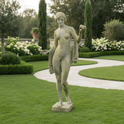 Woman With Shell Statue (63 - Inch) Side Angle