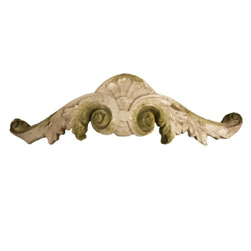 Woodscroll Accent Outdoor Statue (6 - Inch) Side View