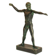 Zeus Throwing Thunder Bolts Statue (22 - Inch) Side View