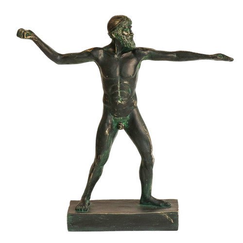 Zeus Throwing Thunder Bolts Statue (22 - Inch)