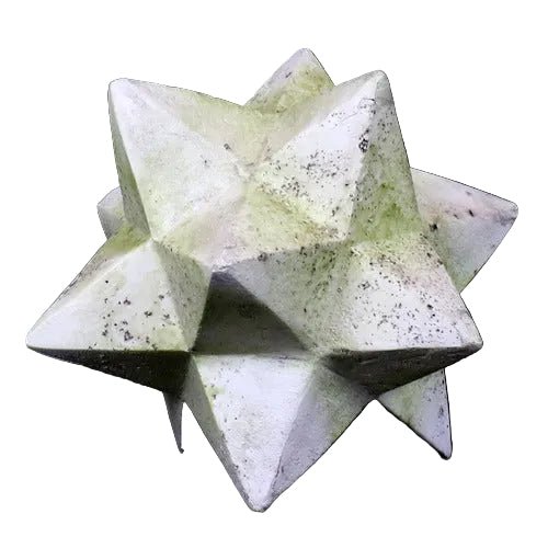 Zinc Star Outdoor Statue (18 - Inch) Side View