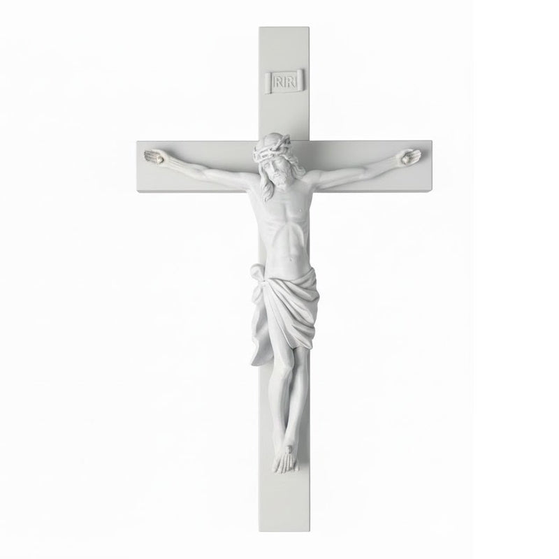 Crucifixion Corpus Catholic Outdoor Statue (37 - Inch) - Bella Statues